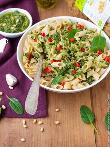 Mini Penne Au Riz Complet Au Pesto Vegan Et Sans Gluten Ma Vie Sans