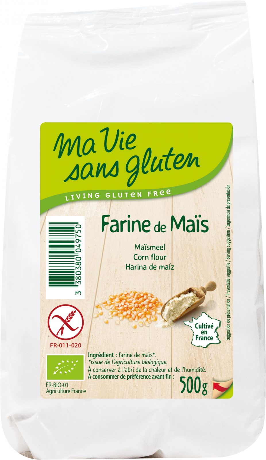 Ma Vie Sans Gluten : farine de maïs - Ma Vie Sans Gluten