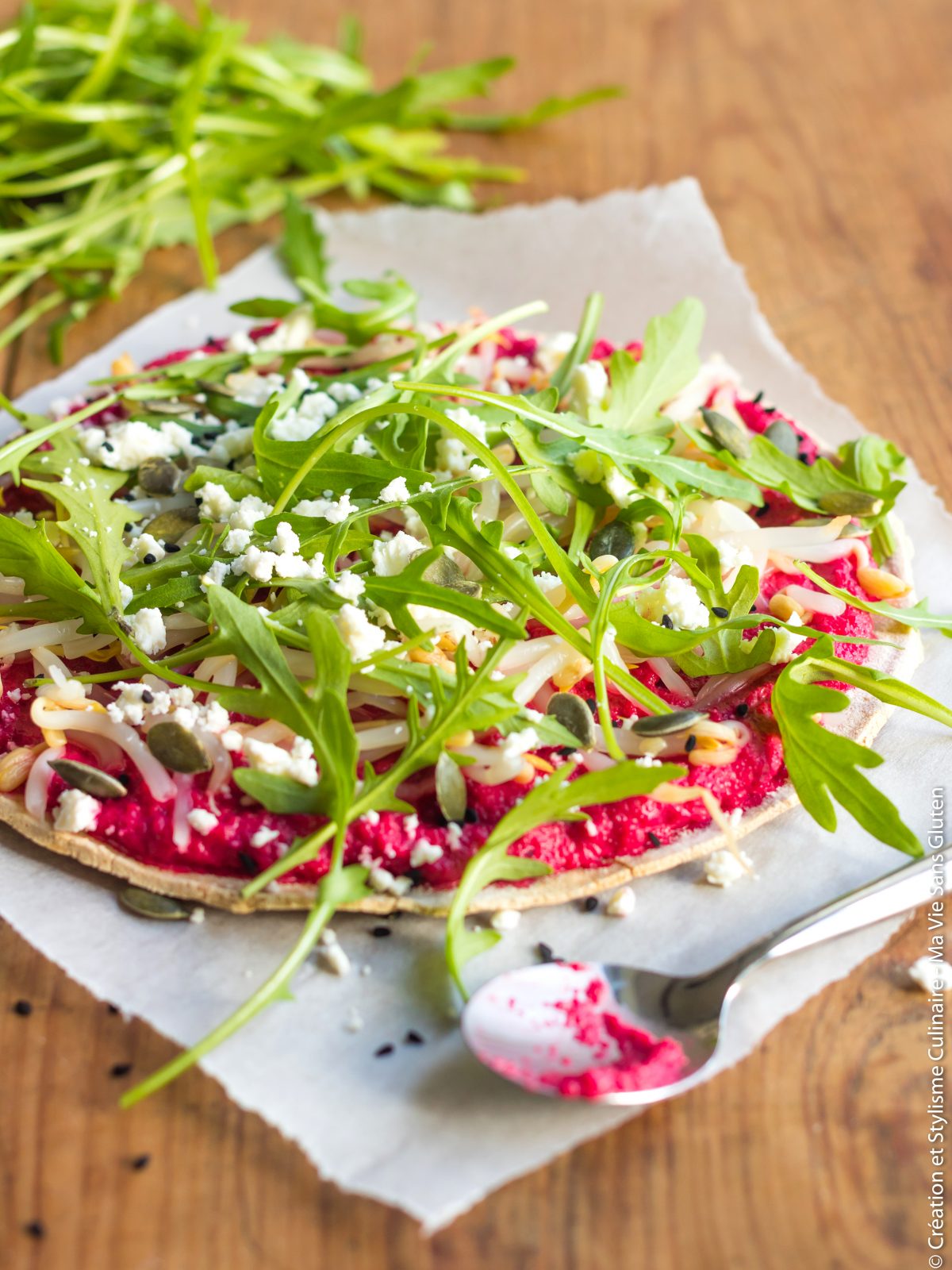 Pink pizza sans gluten - Ma Vie Sans Gluten