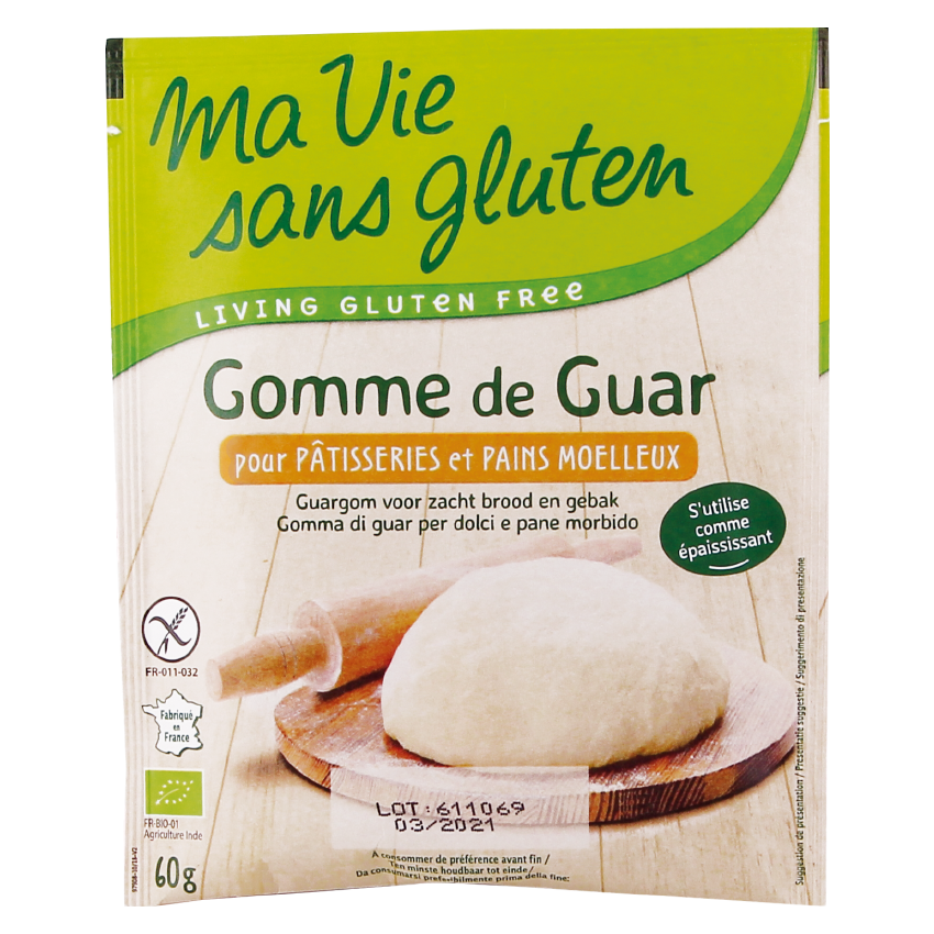 Ma Vie Sans Gluten – Gomme de Guar Bio – 60g - Ma Vie Sans Gluten